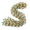 Electroplate Glass Beads Strands LS-EGLA-D300-06-8mm-24-1