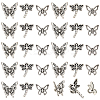 120Pcs 3 Styles Tibetan Style Alloy Spacer Beads FIND-SC0020-11A-1