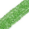 Transparent Glass Beads Strands LS-GLAA-N018-3mm-12-1