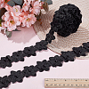 4 Yards Organza Flower Lace Trim OCOR-WH0070-165A-3