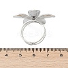 304 Stainless Steel Cuff Rings LS-RJEW-D306-06P-3