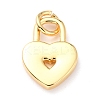 Brass Enamel Pendants KK-M218-11D-RS-3