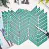 3D PET Self-Adhesive Waterproof Arrow Pattern Wall Sign Stickers DIY-WH0308-145-4
