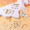 30Pcs 3 Colors Alloy Ear Cuff Findings FIND-TA0004-49-6