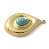 Synthetic Turquoise Pendants STAS-L277-12G-04-2