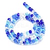 Glass Beads Strands EGLA-A034-M6mm-25-4