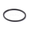 1mm Polished Plain Dome Finger Ring for Girl Women RJEW-C012-02E-EB-1