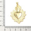 Brass Micro Pave Cubic Zirconia Pendants KK-I379-03G-G-3