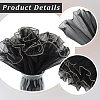 Wrinkled Wavy Gauze Yarn Flower Bouquets Wrapping Packaging DIY-CY0001-78C-5