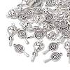 40Pcs 2 Styles Tibetan Style Alloy Pendants TIBEP-YW0001-78-3