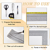PE Grain Contact Paper DIY-WH20013-15C-5