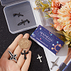 8Pcs 8 Styles 304 Stainless Steel Pendants STAS-SC0009-08-3