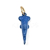 Spray Painted 304 Stainless Steel Pendants SA-CBA4A21-01G-B-1