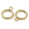 Ion Plating(IP) 304 Stainless Steel Pendants STAS-B075-07G-2