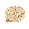 Brass Micro Pave Cubic Zirconia Pendants LS-KK-D283-32G-02-2