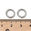 Tarnish Resistant 304 Stainless Steel Open Jump Rings STAS-R065-43-5