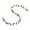 Handmade Electroplate Glass Beaded Chains X-AJEW-JB00529-08-2