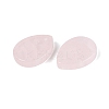 Natural Rose Quartz Pendants G-Q606-68B-2