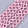 Spray Painted Non-magnetic Synthetic Hematite Beads Strands G-T116-20A-05-1