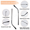 Alloy Eyeglass Leg Accessories FIND-WH20019-98B-6