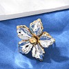 304 Stainless Steel Adjustable Cuff Rings for Women RJEW-S629-11G-3