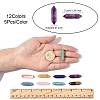 5Pcs Natural Quartz Crystal Healing Stones G-FS0005-83F-4