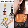 90Pcs 9 Colors Opaque Resin Beads FIND-CJ0004-80-7