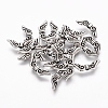 Tibetan Style Alloy Angel Wing Beads LS-TIBEB-4999-AS-NR-1