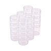 Plastic Bead Storage Containers with Lids and 30PCS Mini Storage Jars X-C020Y-3