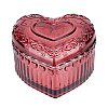 Heart Shaped Glass Jewelry Storage Boxes DIY-WH0899-48B-1