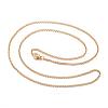 304 Stainless Steel Rolo Chains Necklaces NJEW-G278-02G-1