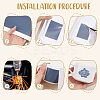 10Pcs Paper Engraving Marking Paper for Laser Engraver and Cutting Machine AJEW-WH0596-172-3