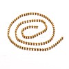 Soldered 304 Stainless Steel Ball Chains CHS-J001-G-2