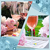 DIY Blank Wine Glass Charm Making Kit DIY-SC0023-79A-5
