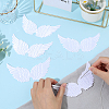 20Pcs Cloth Angel Wings AJEW-GF0012-62B-4