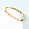 304 Stainless Steel Micro Pave Cubic Zirconia Hinged Bangles for Women BJEW-Z146-03G-5