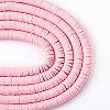 Handmade Polymer Clay Beads Strands CLAY-R089-8mm-Q092-2