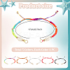 Braided Nylon Cord Bracelet Making AJEW-PH0012-22A-2