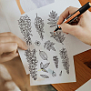 Custom Summer Theme PVC Plastic Clear Stamps DIY-WH0631-0242-3