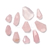 Natural Rose Quartz Pendants G-Z073-01-1