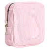Corduroy Cloth Cosmetic Zipper Bags AJEW-WH20017-50B-1