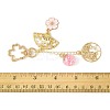 Alloy Enamel Pendant Keychains HJEW-FS00052-04-5