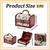 CutHollow 1Pc Vintage Wooden Jewelry Box AJEW-CL0001-12C-2