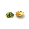Alloy Enamel Beads Caps FIND-G074-02B-2
