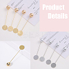 40Pcs 2 Colors Zinc Alloy Lapel Pins FIND-SC0017-18A-7