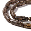 Tibetan Style dZi Beads Strands G-A024-01O-2