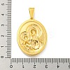 Ion Plating(IP) 304 Stainless Steel Pendants STAS-R231-18G-17-3