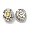 Brass with Glass Multi-Strand Links KK-B074-15P-05-1