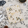 Crane Pattern Cloth Book Covers AJEW-WH0166-54A-5