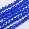 Natural & Dyed Malaysia Jade Bead Strands G-A146-10mm-A21-1